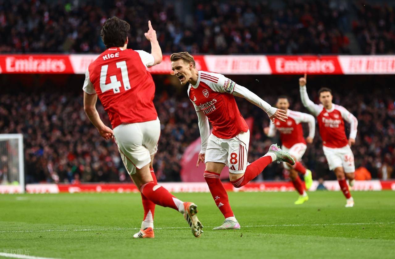 阿森纳2-1布莱顿，赛后评分：阿森纳8号排第一
