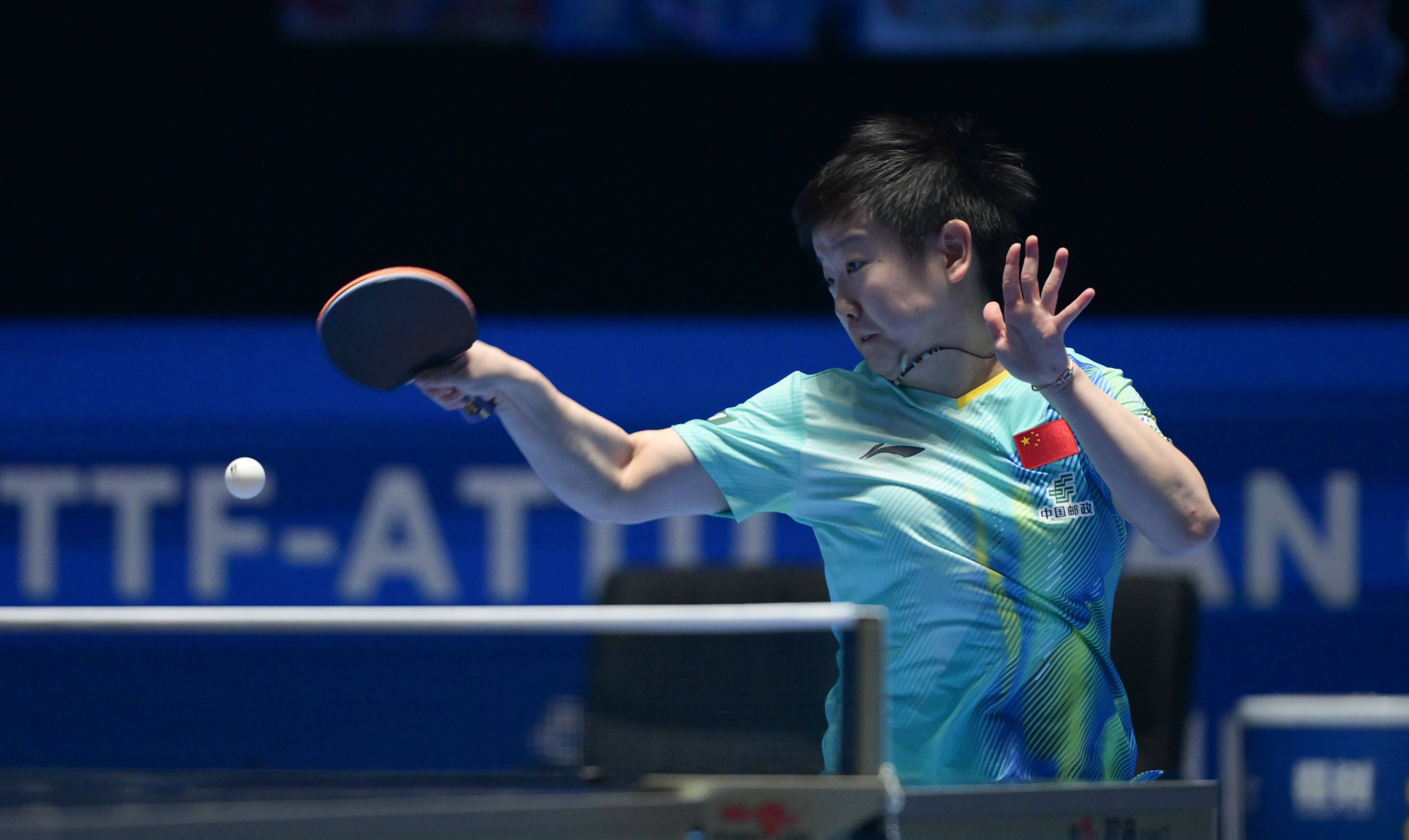 （体育）乒乓球——亚洲杯：孙颖莎晋级决赛