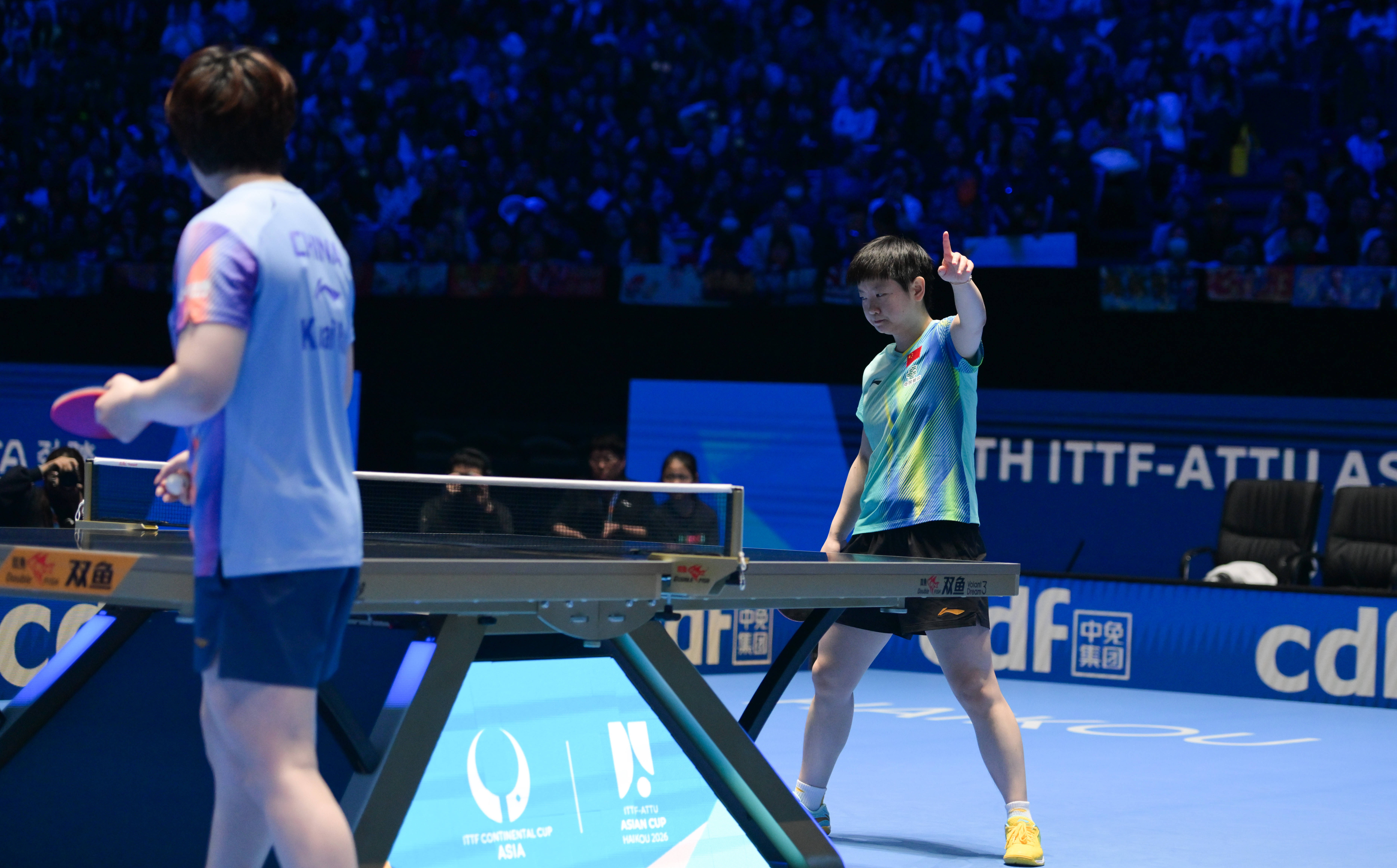 （体育）乒乓球——亚洲杯：孙颖莎晋级决赛