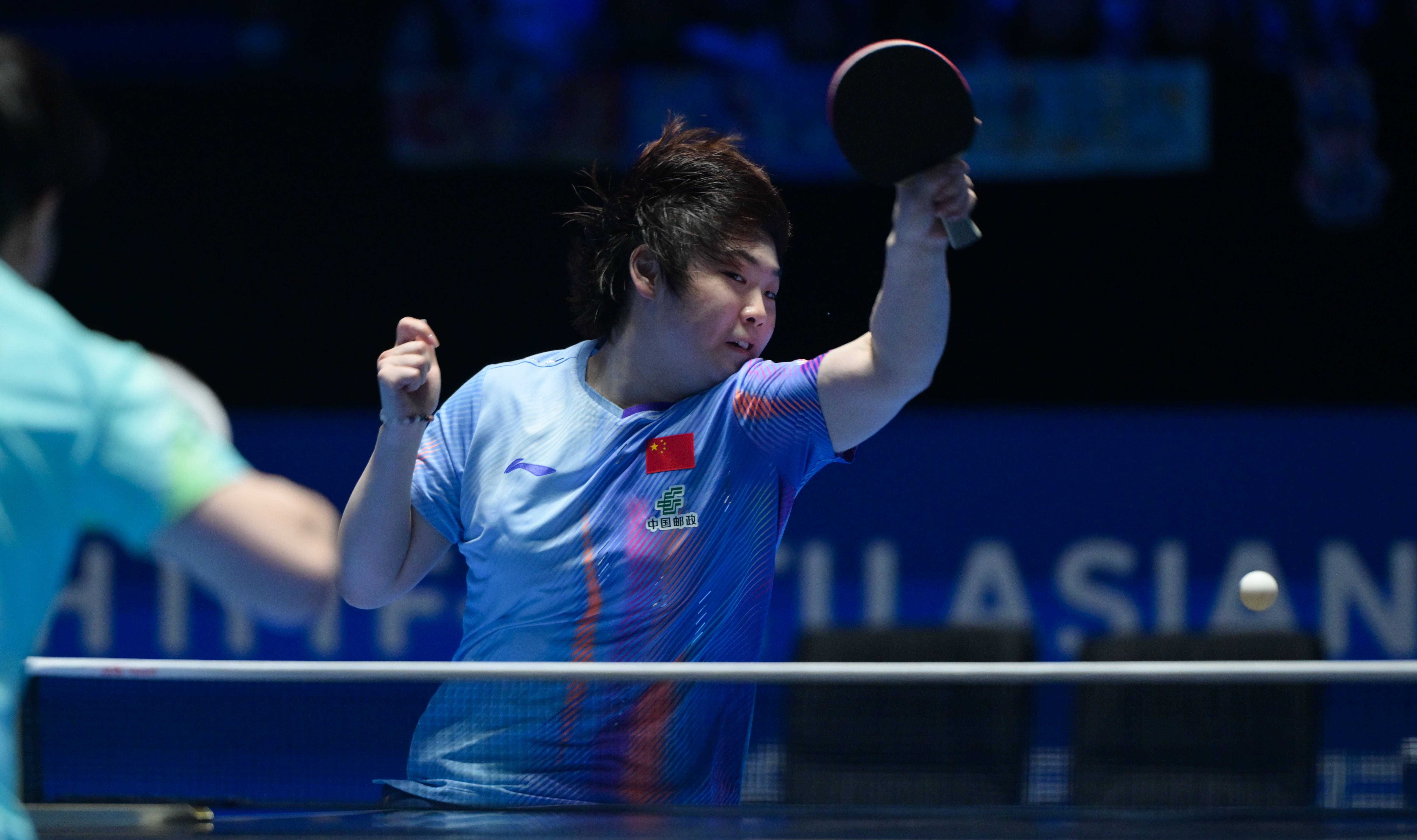 （体育）乒乓球——亚洲杯：孙颖莎晋级决赛
